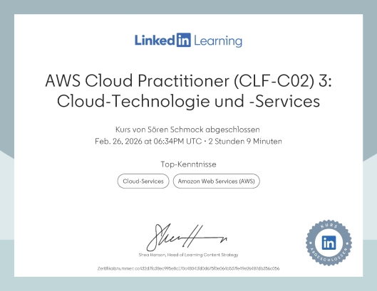 AWS Cloud Practitioner (CLF-C02) 3: Cloud-Technologie und -Services